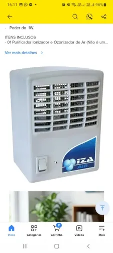 Ionizador de ambiente
