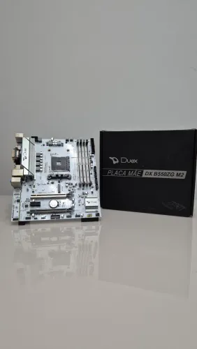 Placa mae B550M Branca