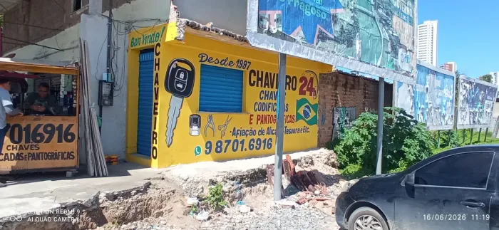 Letreiro e pintura imobiliária