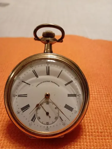 Relógio de bolso Elgin chronometre Paragon ellinois U.S.A 10 Years item de colecionador.