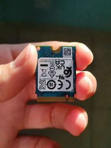 SSD NVMe M2 2230 Kioxia 256GB | Steam Deck ROG Ally E Laptops | Com Termal Pad aplicada