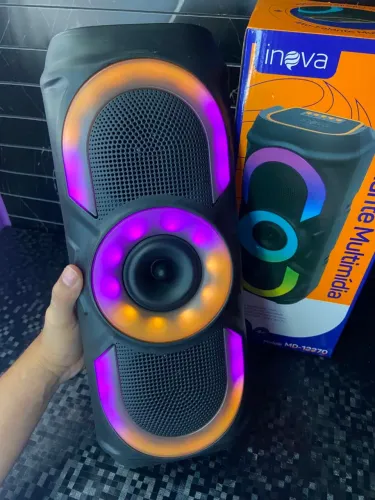 Caixa de Som Alto-Falante Bluetooth Multimídia Inova MD-12270