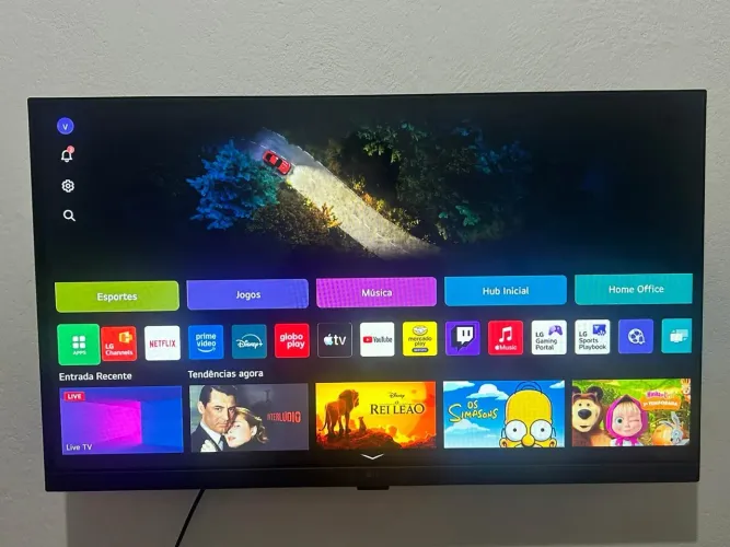 Smart TV 32 Polegadas HD Alexa Integrado WebOS 23 32LR600BPSA LG