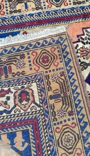 Tapete Persa Kars Legítimo Feito à Mão - 2,00 x 1,15m