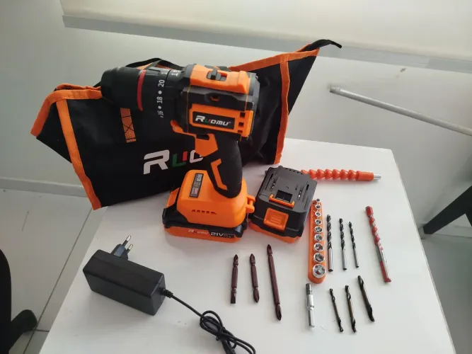 parafusadeira e furadeira 21v com impacto