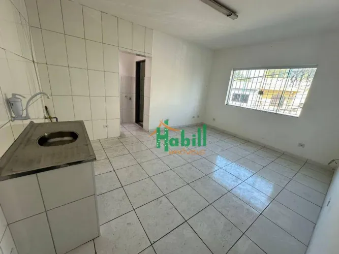 Kitnet com 1 dormitório para alugar, 45 m² por R$ 1.290,70/mês - Centro - Suzano/SP