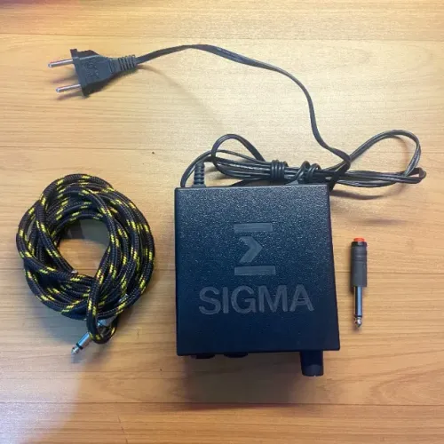 Fonte Sigma De Tatuagem tattoo digital 3a + RCA + Plug pedal