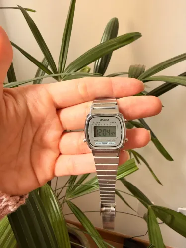 Relógio Casio Vintage Prata