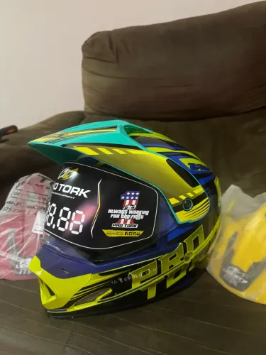 Capacete pro tork adventure 58 -  motocross trilha