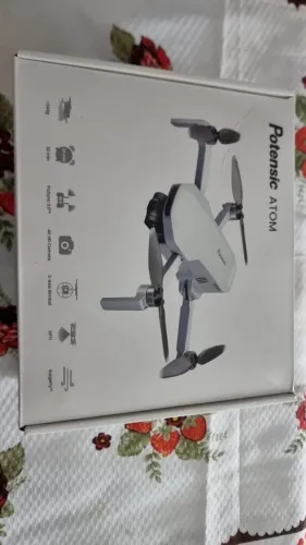 Drone Potensic ATOM, dobrável com câmara 4K e estabilizador de gimbal de 3 eixos novo