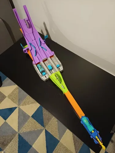 Pista Lançadora Hotwheels Split Magnético