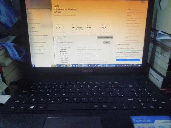 Notebook Samsung usado campo grande ilha