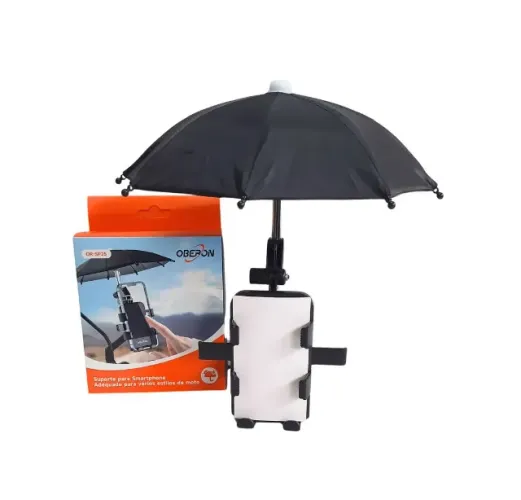 Suporte de Celular para Moto com Guarda-Chuva Oberon