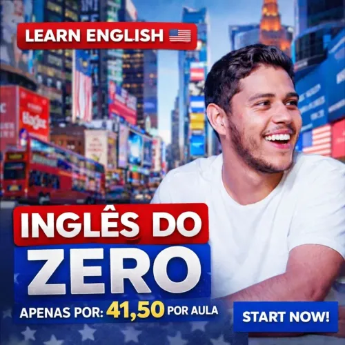 Aulas de inglês online ao vivo