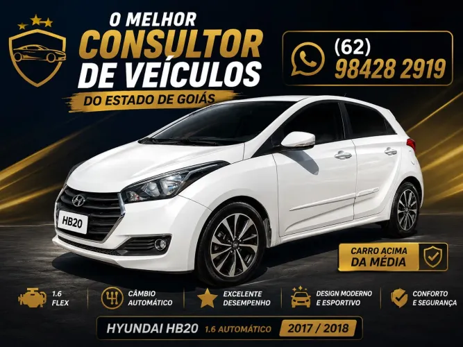 Hyundai HB20 C.style/c.plus 1.6 Flex 16V Aut. 2018