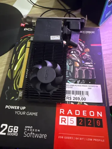 Placa de vídeo Radeon R5 220 2gb