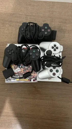 Video Game Ps2 Cinza(Versão Rara)