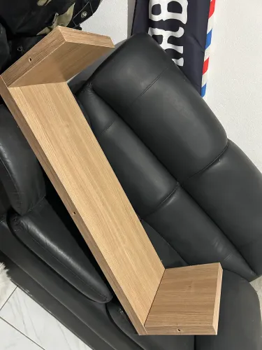 Prateleira suspensa MDF nova