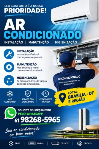 Instalação ar condicionado