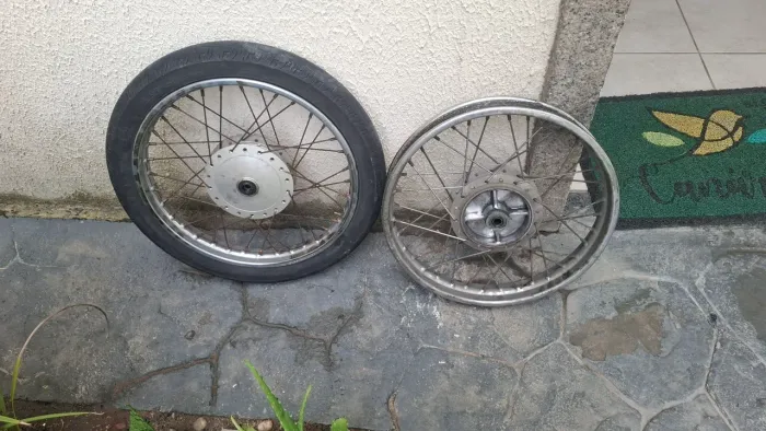 Rodas e pneu aro 18