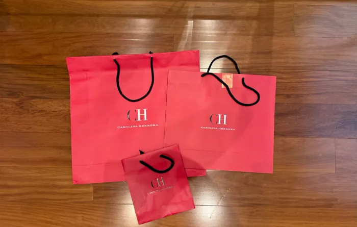 Sacolas Carolina Herrera