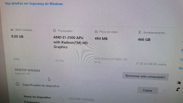 Computador + Monitor DELL/Zmax | 4GB/8GB RAM | HD 150/500GB | R$550 (cada)