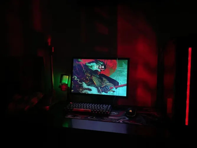 PC Gamer Completo, Ryzen 5 5600gt, monitor 75hz