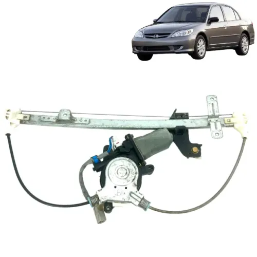 Maquina Elétrica Vidro Porta Traseira Esquerda Honda Civic 2000 á 2006
