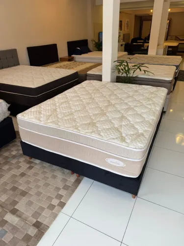Colchão Queen SIZE MAXFLEX SEMINOVO TOP - Entrego!