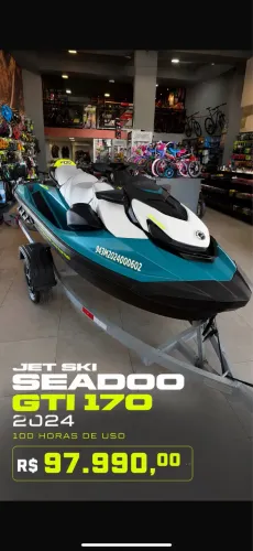 Sea-Doo GTI 170 2024 | 100 Horas | Impecável 