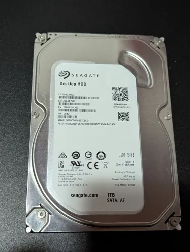 ?HD Seagate 1TB 3.5" 7200RPM SATA III