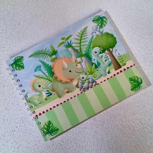 Caderno de desenho personalizado