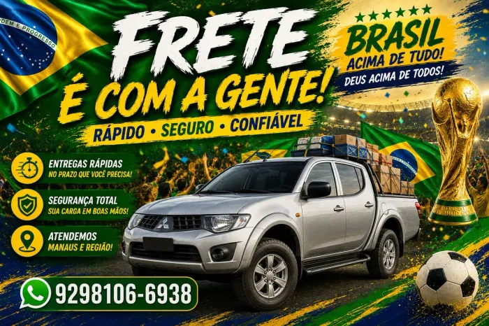 FRETE DISPONÍVEL, FRETE PICK-UP 