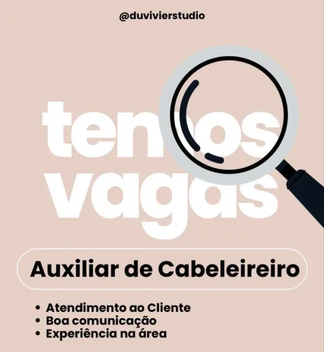 Escovista (Auxiliar de cabeleireiro) 