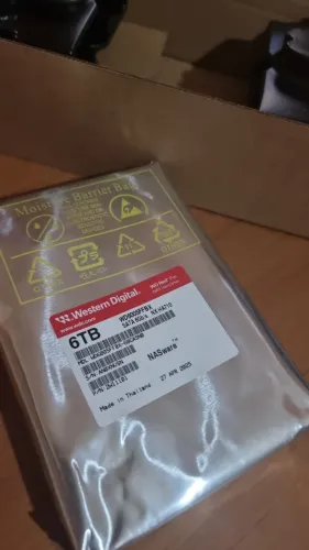 HD 7.200rpm WD Red Pro de 6Tb WD6005FFBX Lacrado