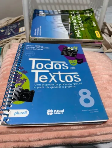 Livro, Redação, Todos os Textos, 8º ano