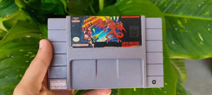 CARTUCHO SUPER NINTENDO SUPER METROID 100% ORIGINAL