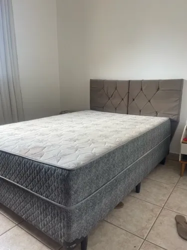 Cama Box Casal Usaflex + Cabeceira