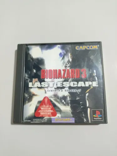 Resident Evil 3 Last Scape Japonês Ps1 