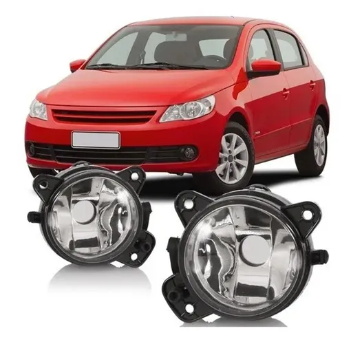 Par Farol De Milha Auxiliar Gol Voyage Saveiro G5 Polo Golf