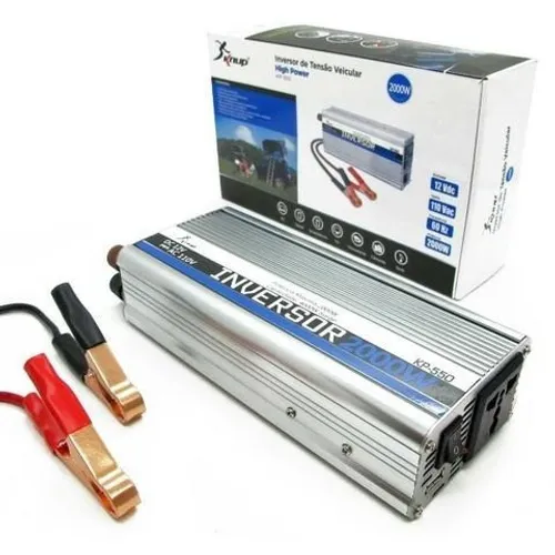 Inversor Conversor 12v para 220V Potência 2000W Veicular Transformador Tensão