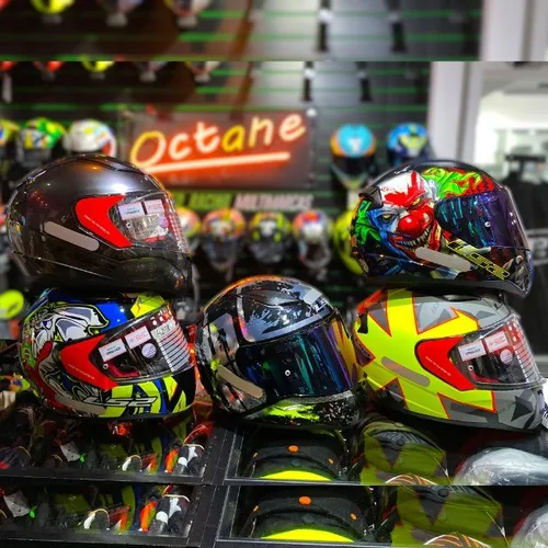 Capacetes  novos e seminovos, aceitamos seu usado na troca. JR Speed Racing