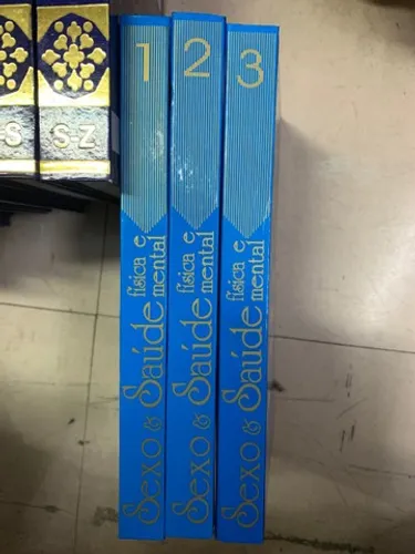Enciclopédia coleção Sexo e Saúde física e mental 3 volumes completa
