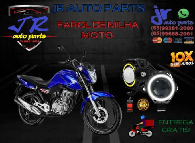Par Farol de Milha LED Fan 160 2022
