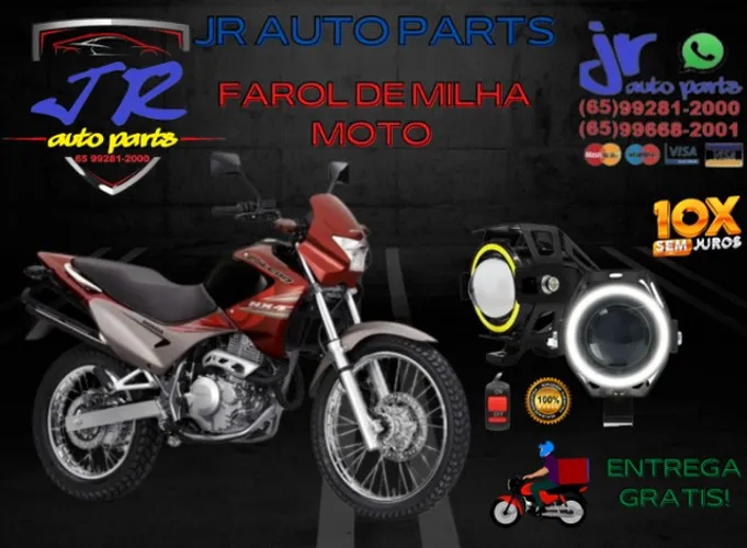 Par Farol de Milha LED Falcon 2008