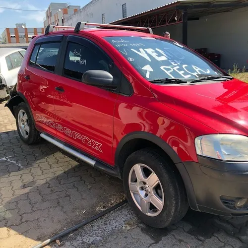  CrossFox 2005 Capo Motor Porta Airbag Parachoque Farol Lanterna Sucata