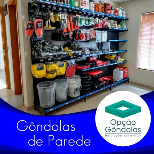 Gôndolas de Parede | Linha Premium Flex Novo