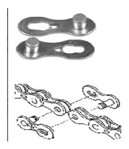 Power Link Emenda Rápida Cromado Corrente Speed Mtb Pyc 11v