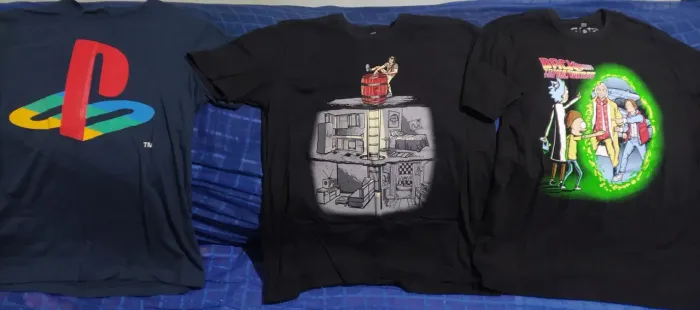 Lote com 10 Camisetas - Mundo Nerd