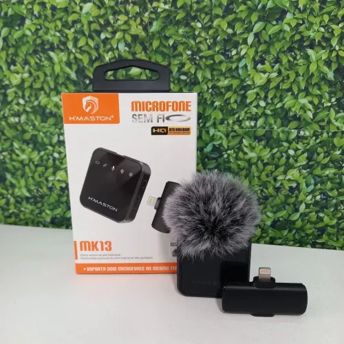 Microfone lapela MK13 (Distribuidora JK Eletrônicos, Honestidade e Qualidade)